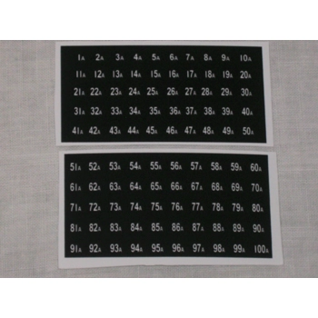 1A To 100A Model Bus Route/D..