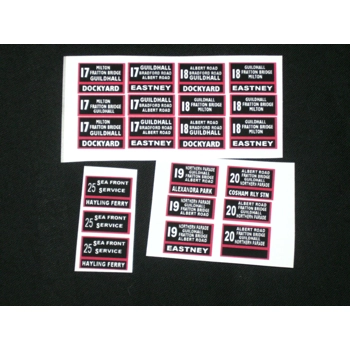 Set 4 Portsmouth Trolleybus ..