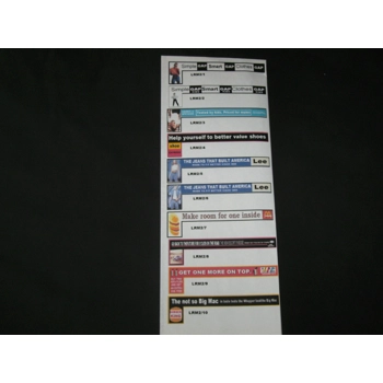 Set 2A Modern Offside Advert..