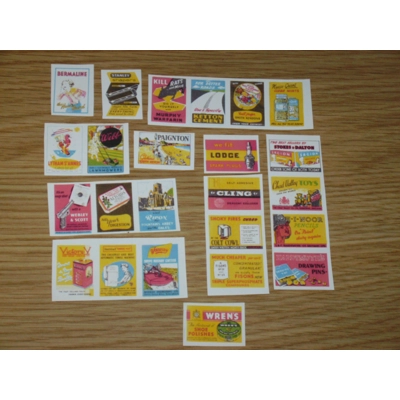 Model Railway/Bill board Posters Self Adhesive