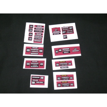 Set 1 Midland Red Destinatio..