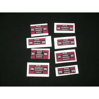 Set 4 Midland Red Destinatio..