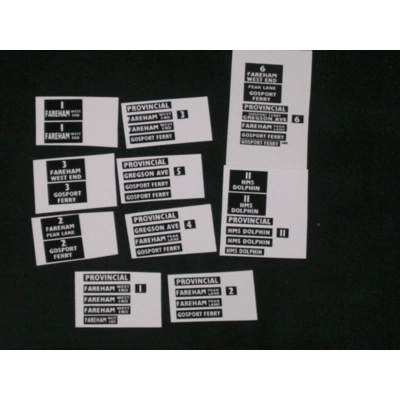 Mixed Lot of Provincial Routes 1/76th