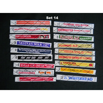 Set 14  Bus Side Adverts 1/7..