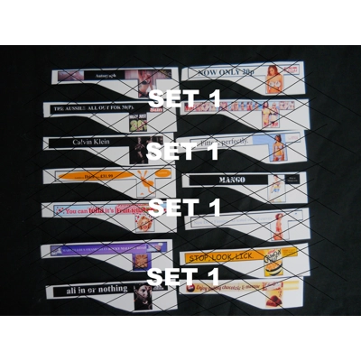 Set 1 Off Side Modern Adverts 1.76th/00 Scale