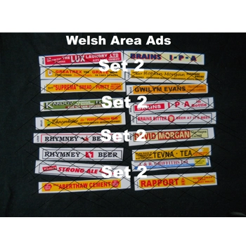 Set 2 Welsh Side Adverts 1/7..