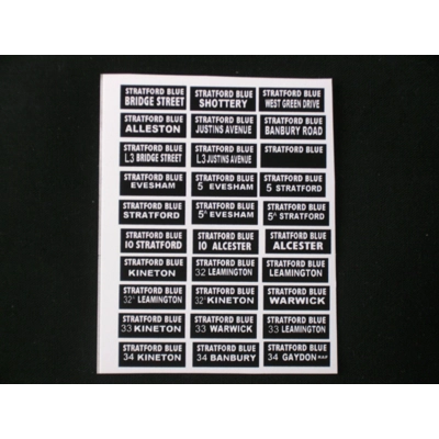 Set 1 Stratford Blue Destination Blinds