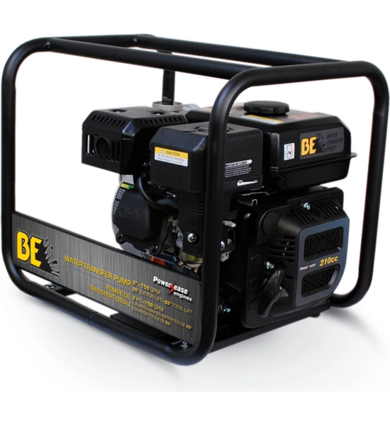 BE Pressure 2" Water Pump - 7.0HP, 158 GPM, 210CC Powerease Engine