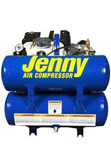 Jenny® AM840-4HG-HC4V Portable Gas Air Compressor w/ Honda GX Engine, 4HP, 4 G..