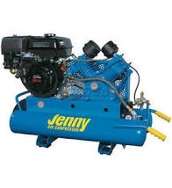 Jenny® Wheelbarrow Portable Gas Air Compressor, 8 Gallon