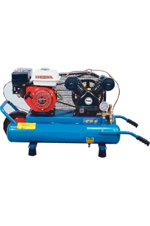 Wheelbarrow Gas Air Compressor w/ Honda 8 Gallon