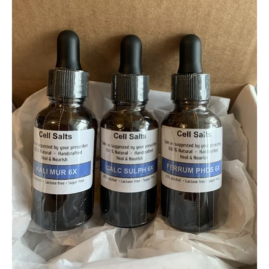 1-33 Cell Salts Tissue Salts Singles