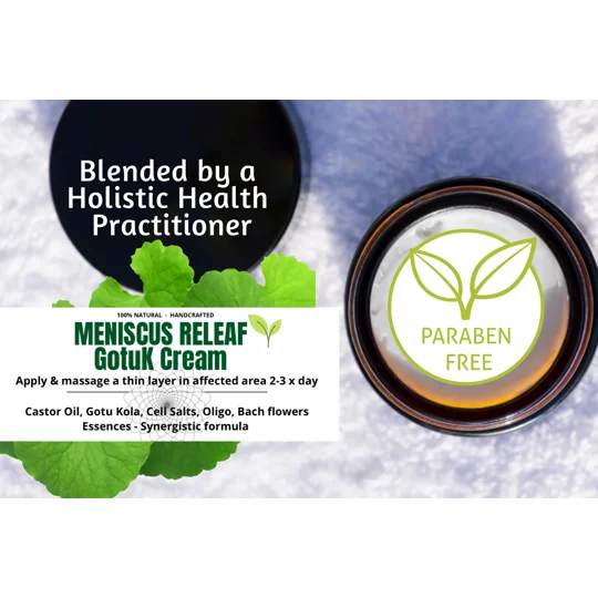 Meniscus Tear Cream. Meniscus ReLEAF GotuK Cream