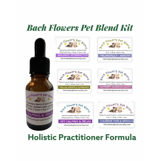 Pet Behavior Flower Essences. Healing