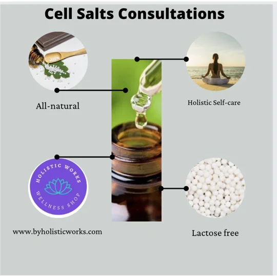 Comprehensive Cell Salts Therapy Consultation + Facial, tongue & nail analysis