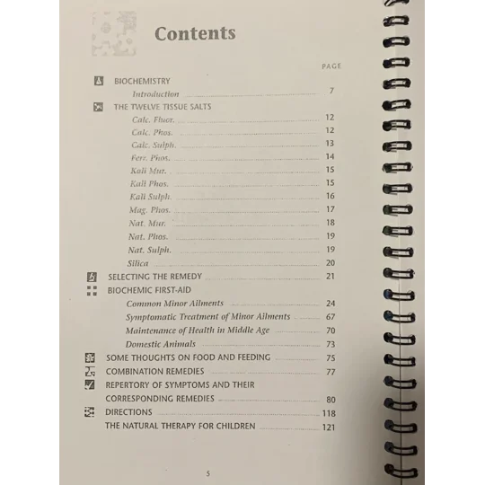 The Biochemic Handbook - Cell Salts Photocopy Used