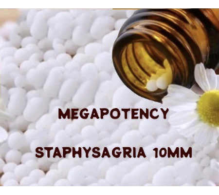 Megapotency Remedies Staphysagria 10MM