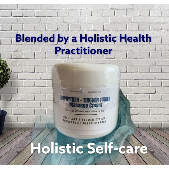 Dupuytren Support Massage Cream. Holistic self-care