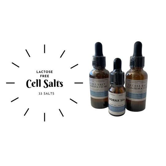 1-33 Cell Salts Tissue Salts Singles