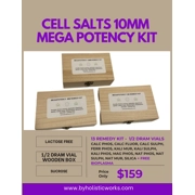 Megapotency Cell Salts 10MM 13 Remedy Kit