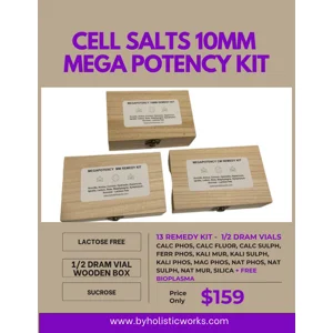 Megapotency Cell Salts 10MM 13 Remedy Kit