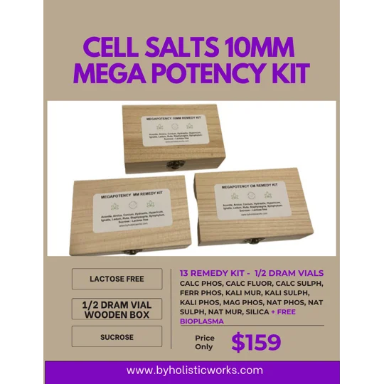 Megapotency Cell Salts 10MM 13 Remedy Kit