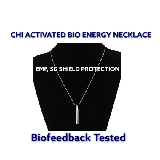 EMF, 5G Protection Pendant. Chi Activated Orgonite
