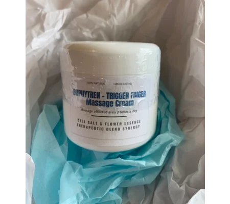 Dupuytren Support Massage Cream. Holistic self-care