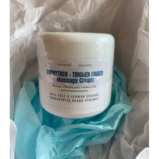 Dupuytren Support Massage Cream. Holistic self-care
