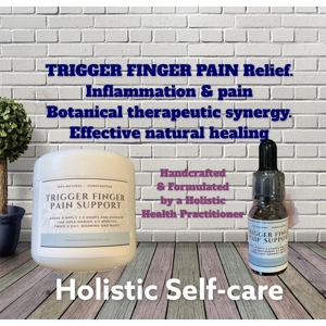 Trigger Finger Massage Cream. Holistic relief