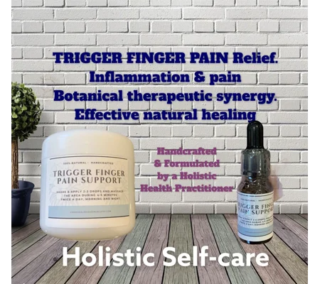 Trigger Finger Massage Cream. Holistic relief