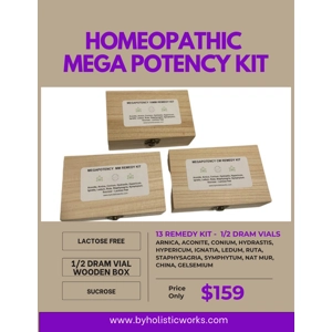 Megapotency 10MM 13 Remedy Kit. 13 mega potencies kit. Getting Back on Track Mega potencies in MM 10MM CM 50MM - lactose free globules
