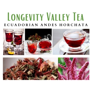 Horchata Longevity Valley Tea - Blood Building Tea - Ecuador