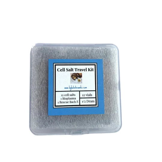 Schuessler Cell Salts Kit – 12 Tissue Salts Travel Set | Lactose-Free Globules | FREE Bioplasma, Res