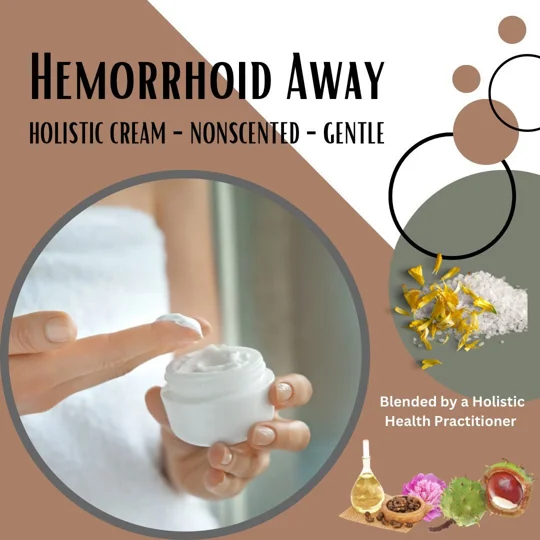 Hemorrhoid Away Cream. Step 1
