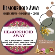 Hemorrhoid Away Cream. Step 1