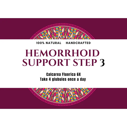 Hemorrhoid Away Cream. Step 1