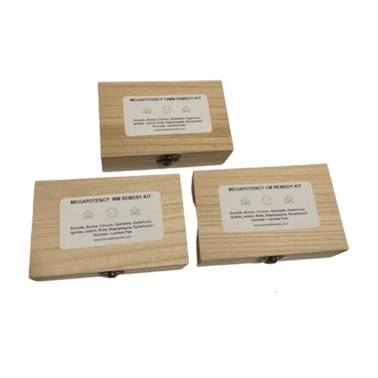Megapotency 10MM 13 Remedy Kit. 13 mega potencies kit. Getting Back on Track Mega potencies in MM 10MM CM 50MM - lactose free globules