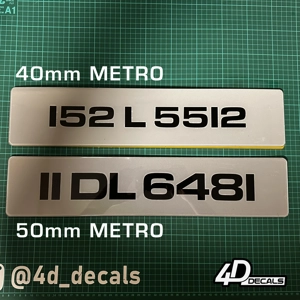 Metro Plates Standard