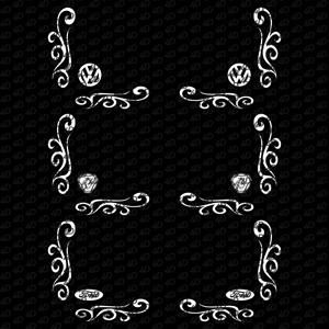 Truck / Van - Side windows with badge