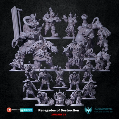 Renegades Forsaken Destruction Bloodbowl Team