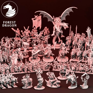 2K Despoiler Army -  - 10mm - Forest Dragon
