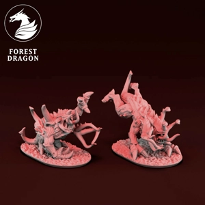 Corrupted Beasts Unit - Despoilers - 10mm - Forest Dragon