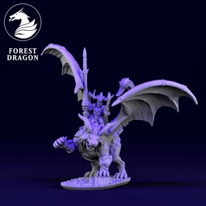 Manticore Unit - Dire Elves - 10mm - Forest Dragon