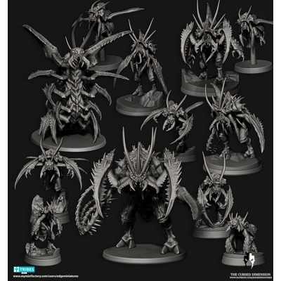 Hive Aliens 28mm - Edge Miniatures Hive Aliens 28mm - Edge Miniatures