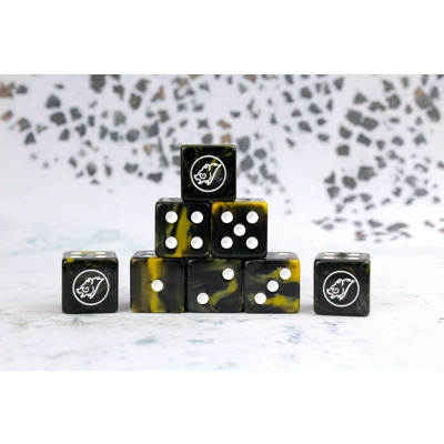 Honey Bear Square 16mm Dice Honey Bear Square 16mm Dice