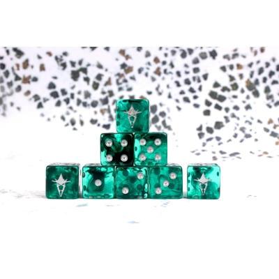 Spectral Knight Square 16mm Dice Spectral Knight Square 16mm Dice