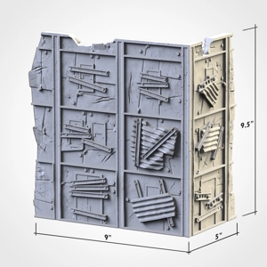 WTC Large Ruin 03 - post appocalyptic - 10mm to 32mm