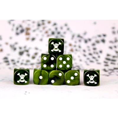 Orc Pirate DIce Set Orc Pirate DIce Set