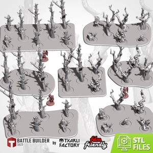Dead Tree Set - Sci fi - 28-32mm